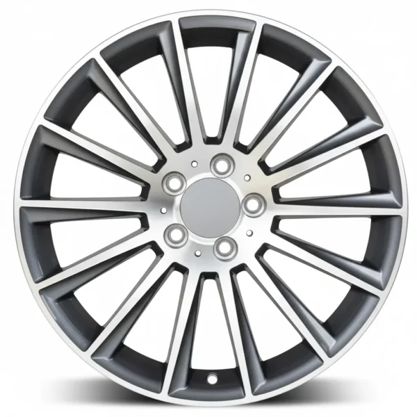 R18x9.5J 5X112 ET38 CB-66.6 Gray polished (GM)