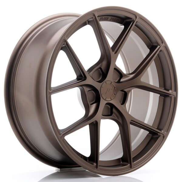 JR Wheels SL01 18x8 ET40 5x120 Matt Bronze Alloy Wheel