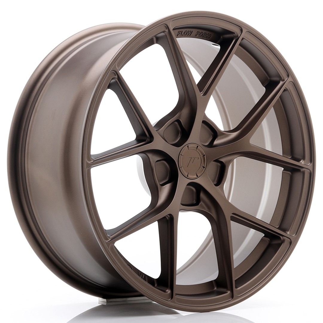 JR Wheels SL01 18x8 ET40 5x120 Matt Bronze Alloy Wheel