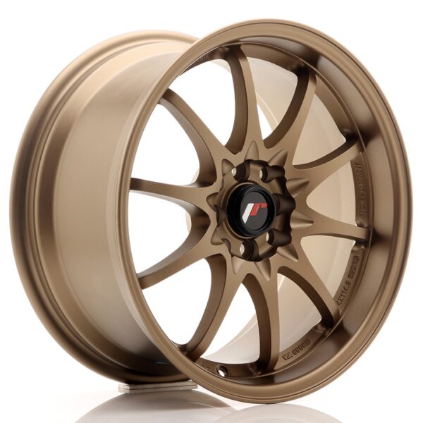JR Wheels JR5 17x8,5 ET35 5x100/114,3 Dark Anodized Bronze Alloy Wheel