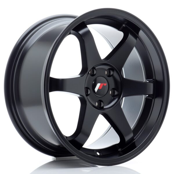 JR Wheels JR3 18x9 ET15 5x120 Matt Black Alloy Wheel