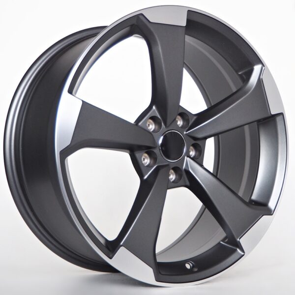 R19x8.5J 5X112 ET30 CB-66.6 Grey Matt Face Machined