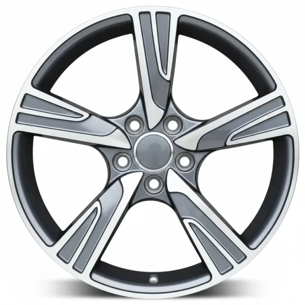 R18x8J 5X112 ET43 CB-66.45 Gray polished (GM)