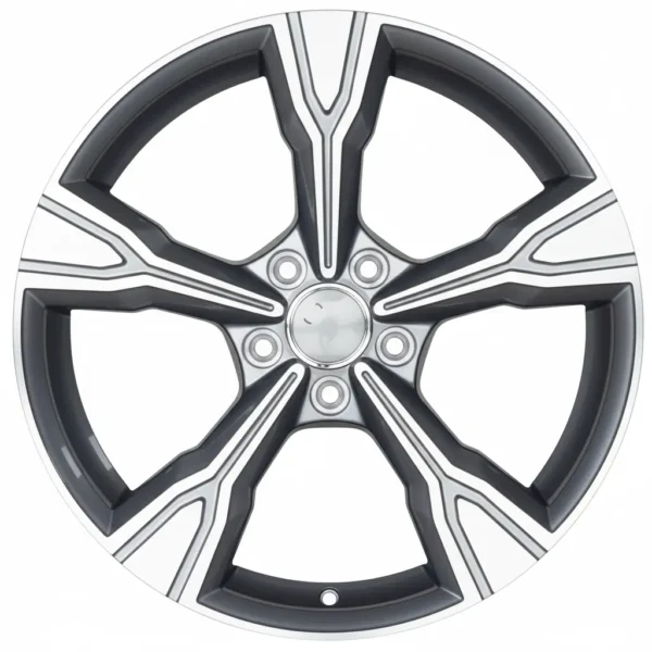R18x8J 5X112 ET35 CB-66.6 Gray polished (GM)