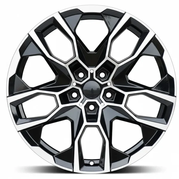 R21x9.5J 5X112 ET37 CB-66.6 Black polish (BP)