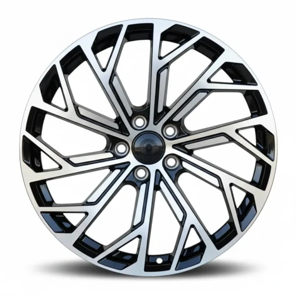 R18x8J 5X112 ET35 CB-66.5 Black polish (BP)