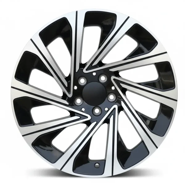 R19x8.5J 5X112 ET36 CB-66.6 Black polish (BP)