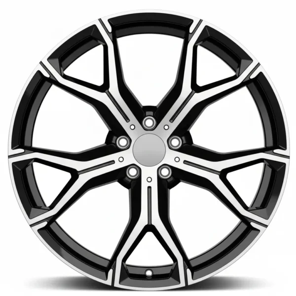 R22x9.5J 5X120 ET37 CB-74.1 Black polish (BP)
