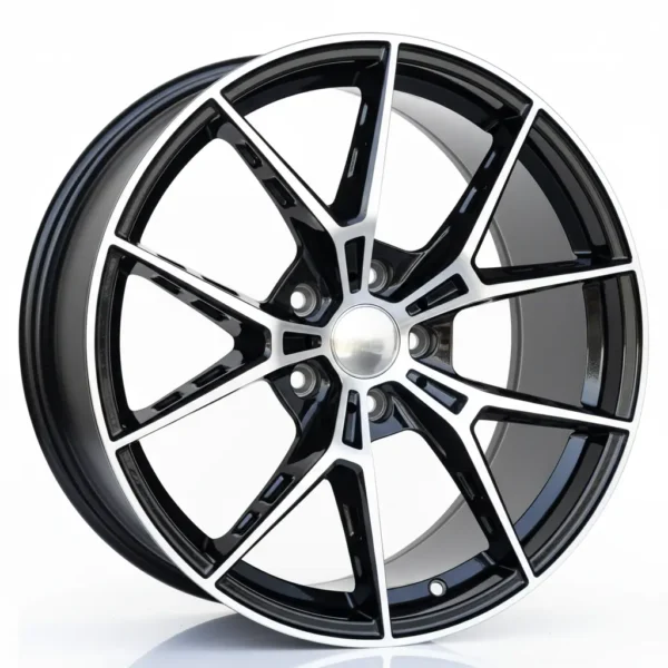 R18x8.5J 5X112 ET38 CB-73.1 Black polish (BP)