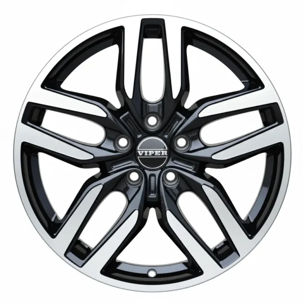R18x7.5J 5X112 ET30 CB-66.6 Black polish (BP)