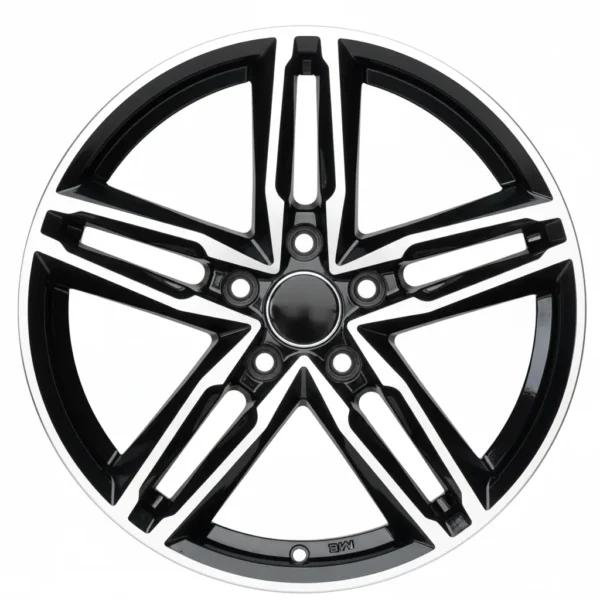 R18x7.5J 5X112 ET50 CB-57.1 Black polish (BP)