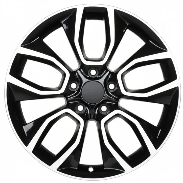 R18x7J 5X114.3 ET39 CB-60.1 Black polish (BP)
