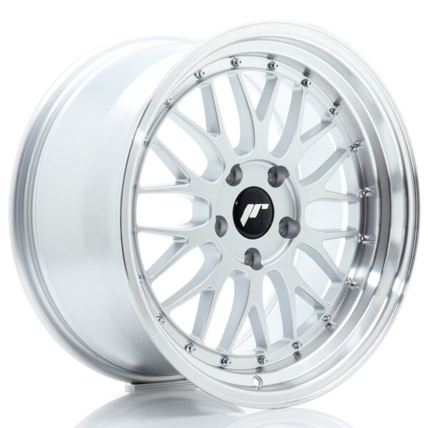 JR Wheels JR23 18x9,5 ET35 5x120 Hyper Silver w/ Machined Lip Alloy Wheel