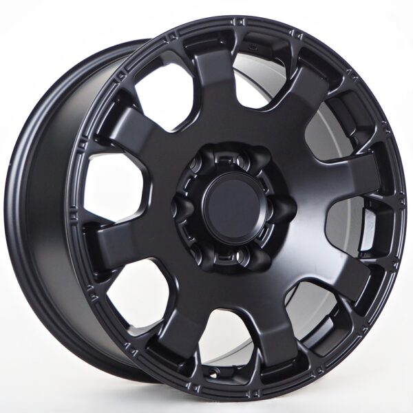 R17x8.0J 6X139.7 ET5 CB-106.1 matēts melns
