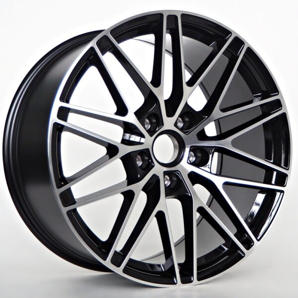 R21x10.5J 5X130 ET47 CB-66.6 Black Face Machined