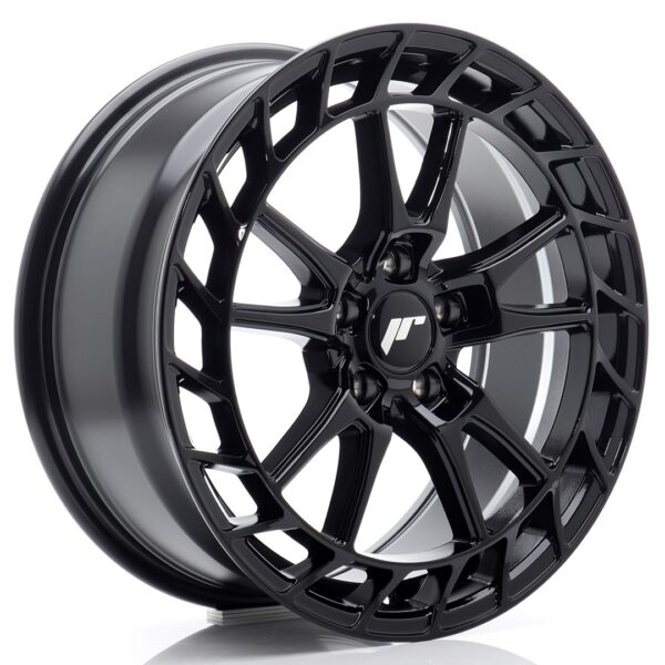 JR Wheels JR45 18x8 ET45 5x112 Gloss Black Alloy Wheel