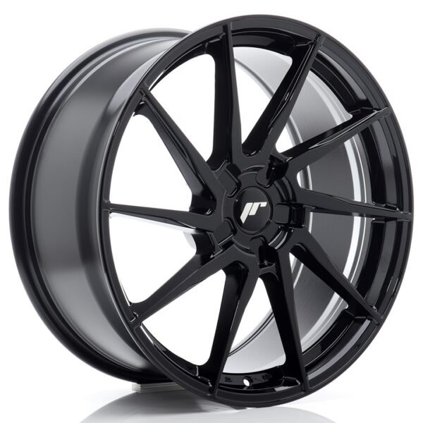 JR Wheels JR36 20x8,5 ET20-45 5H BLANK Gloss Black Alloy Wheel