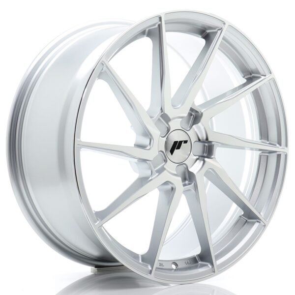 JR Wheels JR36 20x9 ET20-50 5H BLANK Silver Machined Face Alloy Wheel