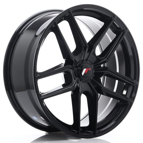 JR Wheels JR25 20x8,5 ET20-40 5H BLANK Gloss Black Alloy Wheel