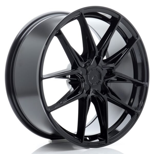JR Wheels JR44 19x9 ET20-51 5H BLANK Gloss Black Alloy Wheel