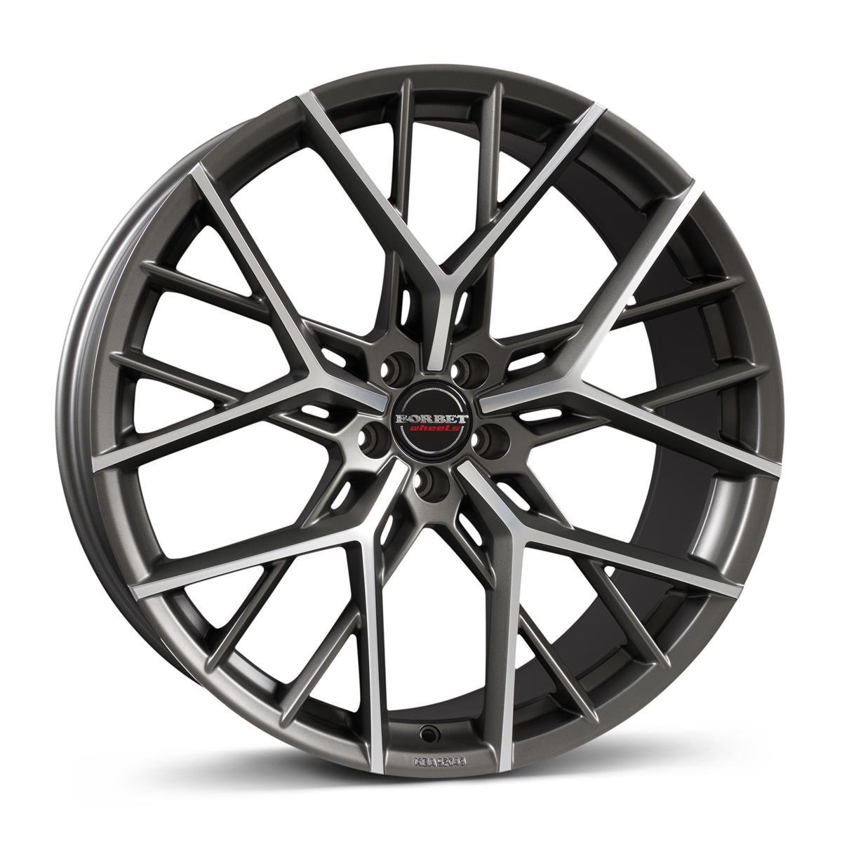 R21x8.5J 5X112 ET25 CB-66.6 titan polished matt