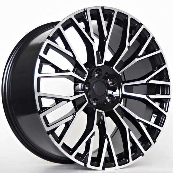 R21x10.5J 5X112 ET43 CB-66.6 Black Face Machined