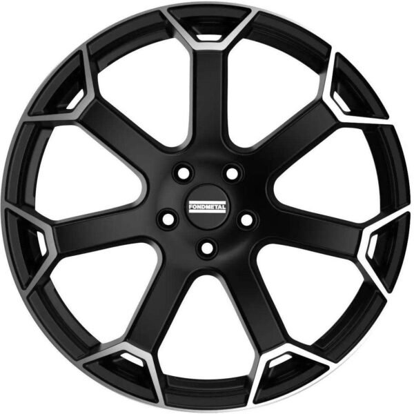 R19x8.5J 5X130 ET40 CB-66.6 Matt Black Machined