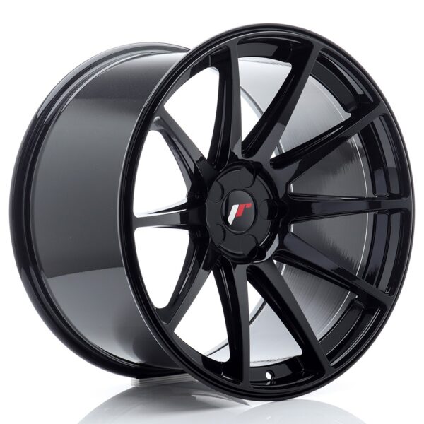 JR Wheels JR11 20x11 ET20-30 5H BLANK Gloss Black Alloy Wheel
