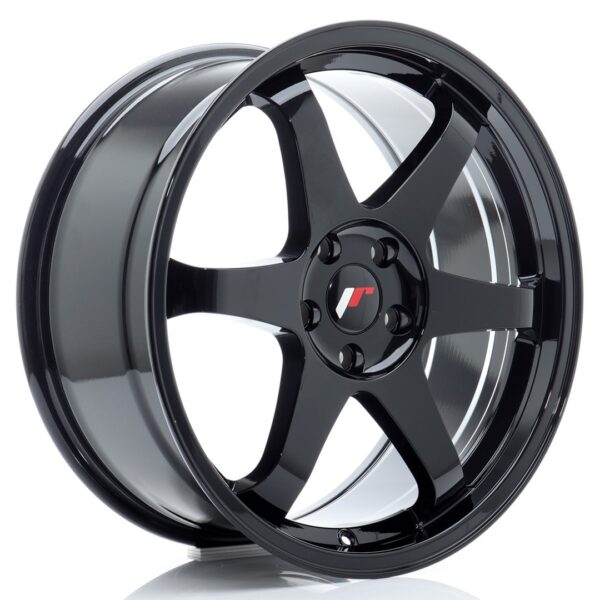 JR Wheels JR3 19x8,5 ET42 5x114,3 Gloss Black Alloy Wheel