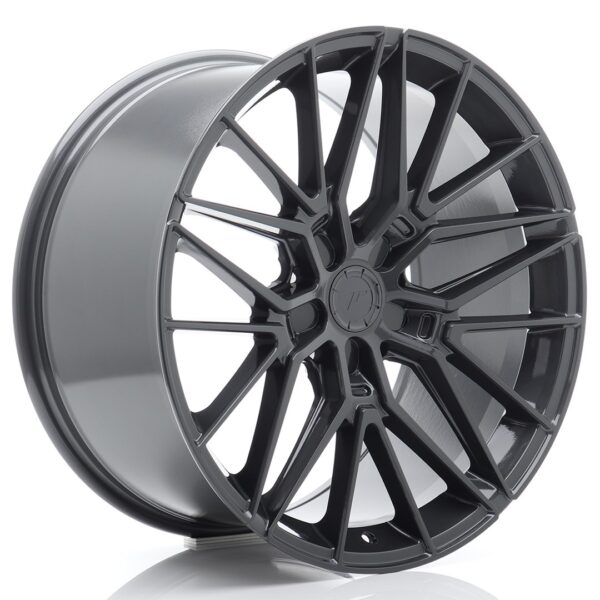 JR Wheels JR38 20x9 ET20-35 5H BLANK Hyper Gray Alloy Wheel