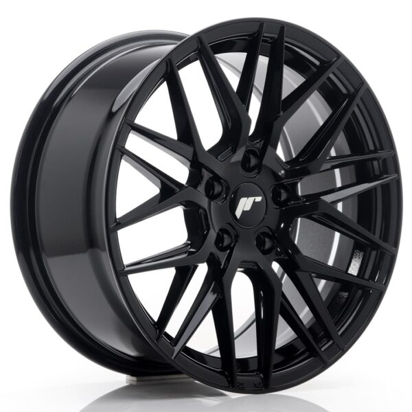 JR Wheels JR28 17x8 ET40 5x114,3 Gloss Black Alloy Wheel