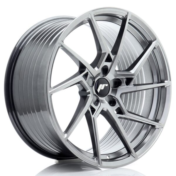 JR Wheels JR33 20x10 ET20-40 5H BLANK Hyper Black Alloy Wheel