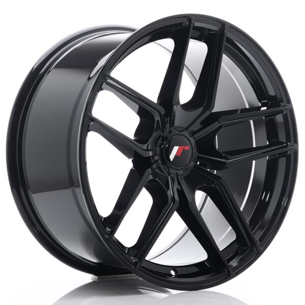JR Wheels JR25 19x9,5 ET20-40 5H BLANK Gloss Black Alloy Wheel