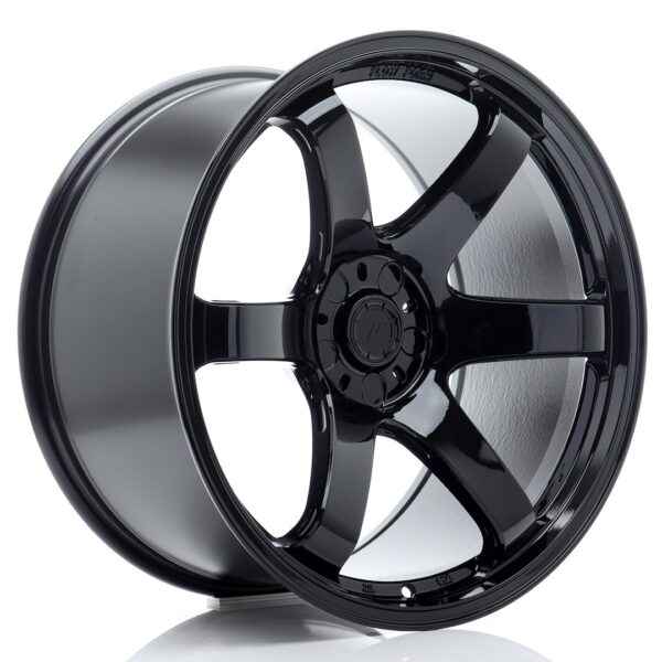JR Wheels SL03 20x11 ET0-25 5H BLANK Gloss Black Alloy Wheel