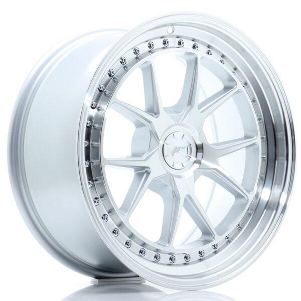 JR Wheels JR39 18x8,5 ET15-35 5H BLANK Silver Machined Face Alloy Wheel