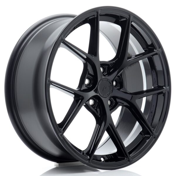 JR Wheels SL01 18x8,5 ET42 5x112 Gloss Black Alloy Wheel