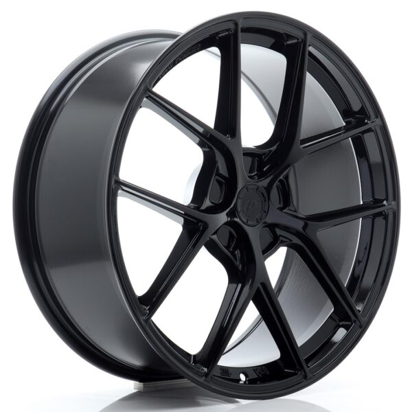 JR Wheels SL01 20x9 ET35 5x120 Gloss Black Alloy Wheel