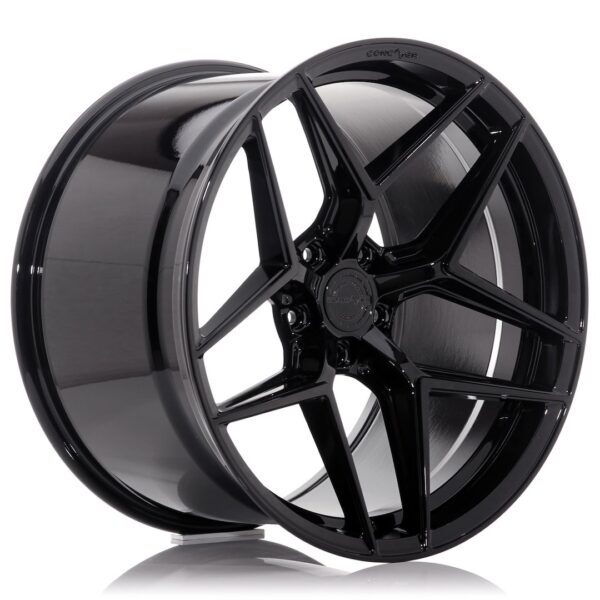 Concaver CVR2 22x11 ET11-54 BLANK Platinum Black Alloy Wheel
