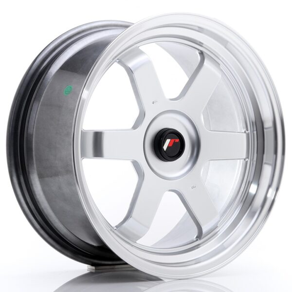JR Wheels JR12 17x8 ET35 BLANK Hyper Silver Alloy Wheel
