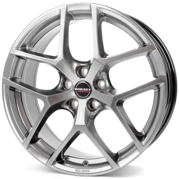 R19x8J 5X112 ET50 CB-72.6 Hyper Silver
