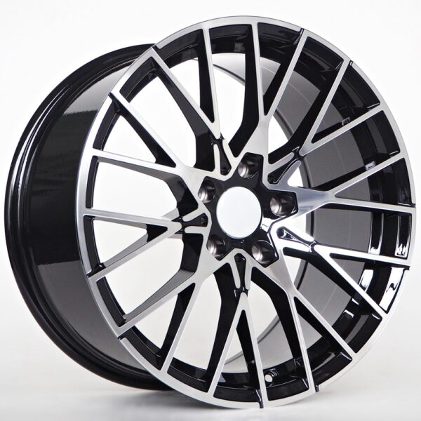 R19x9.5J 5X120 ET40 CB-72.6 Black Face Machined