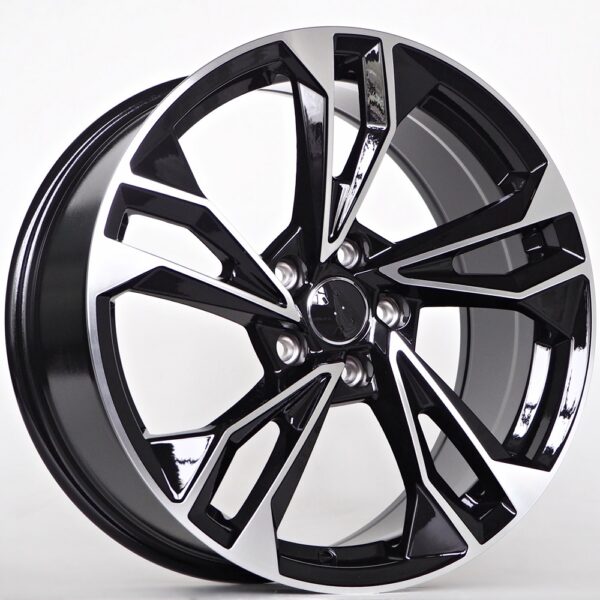 R18x8.0J 5X112 ET42 CB-66.6 Gloss Black