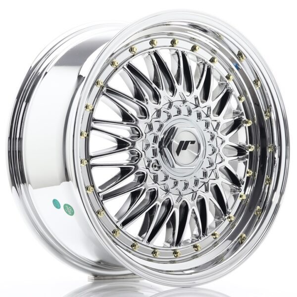 JR Wheels JR9 18x8 ET35 5x112/120 Chrome Alloy Wheel