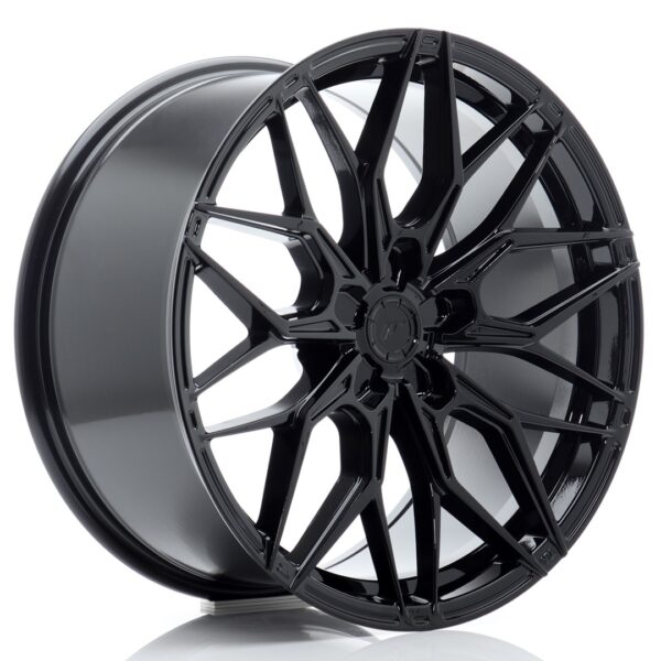 JR Wheels JR46 19x10 ET15-51 5H BLANK Gloss Black Alloy Wheel