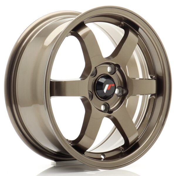 JR Wheels JR3 16x7 ET40 5x100 Bronze Alloy Wheel