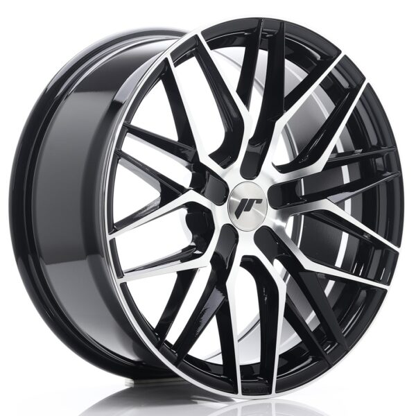JR Wheels JR28 19x8,5 ET40 5x114,3 Gloss Black Machined Alloy Wheel