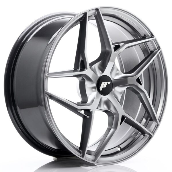 JR Wheels JR35 19x8,5 ET20-45 5H BLANK Hyper Black Alloy Wheel