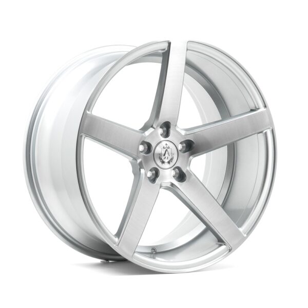R19x8.5J 5x114.3 ET40 CB-72.6 GLOSS SILVER & POLISHED