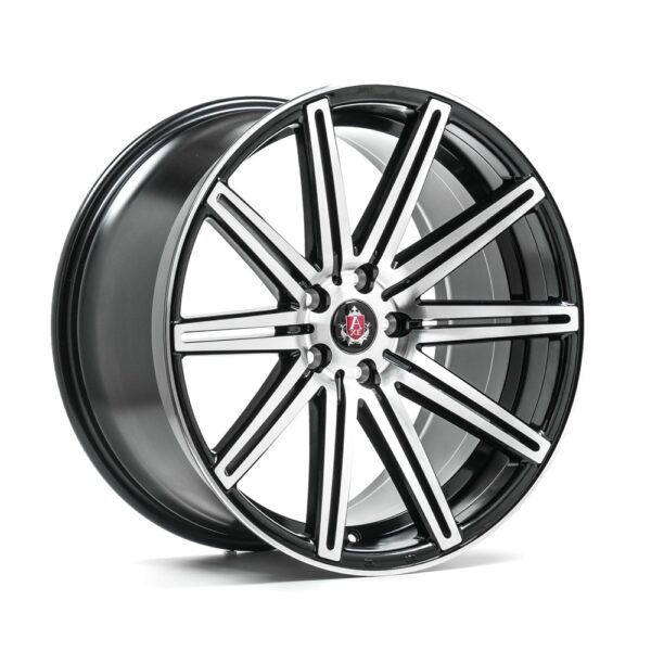 R20x9J 5x114.3 ET40 CB-72.6 GLOSS BLACK & POLISHED