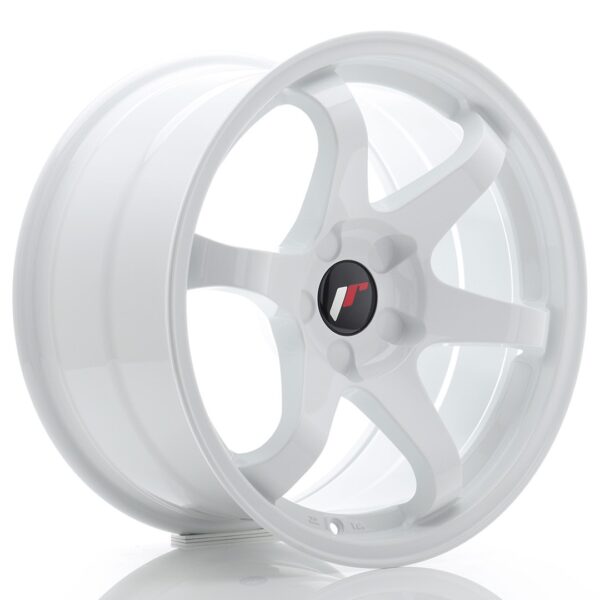 JR Wheels JR3 17x9 ET20-35 5H BLANK White Alloy Wheel